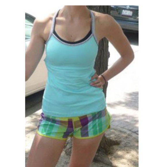 lululemon athletica Pants - Lululemon Speed Shorts in Rare Foxy Plaid